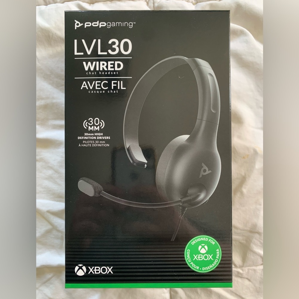 New never used PDP Gaming Wired Xbox One Headset